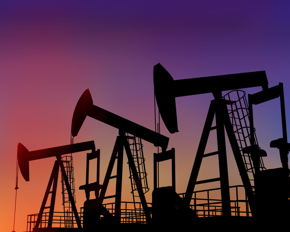 Pumping units in a mature oil field near Lake Maracaibo